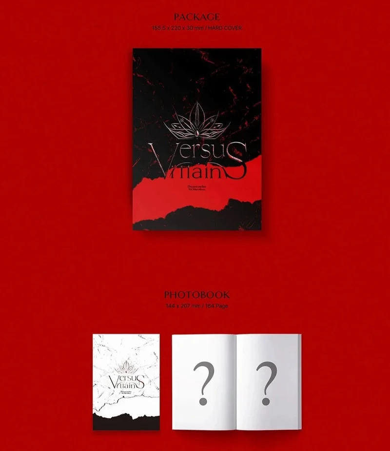 DREAMCATCHER - VILLAINS (9TH MINI ALBUM) C VER. LIMITED EDITION