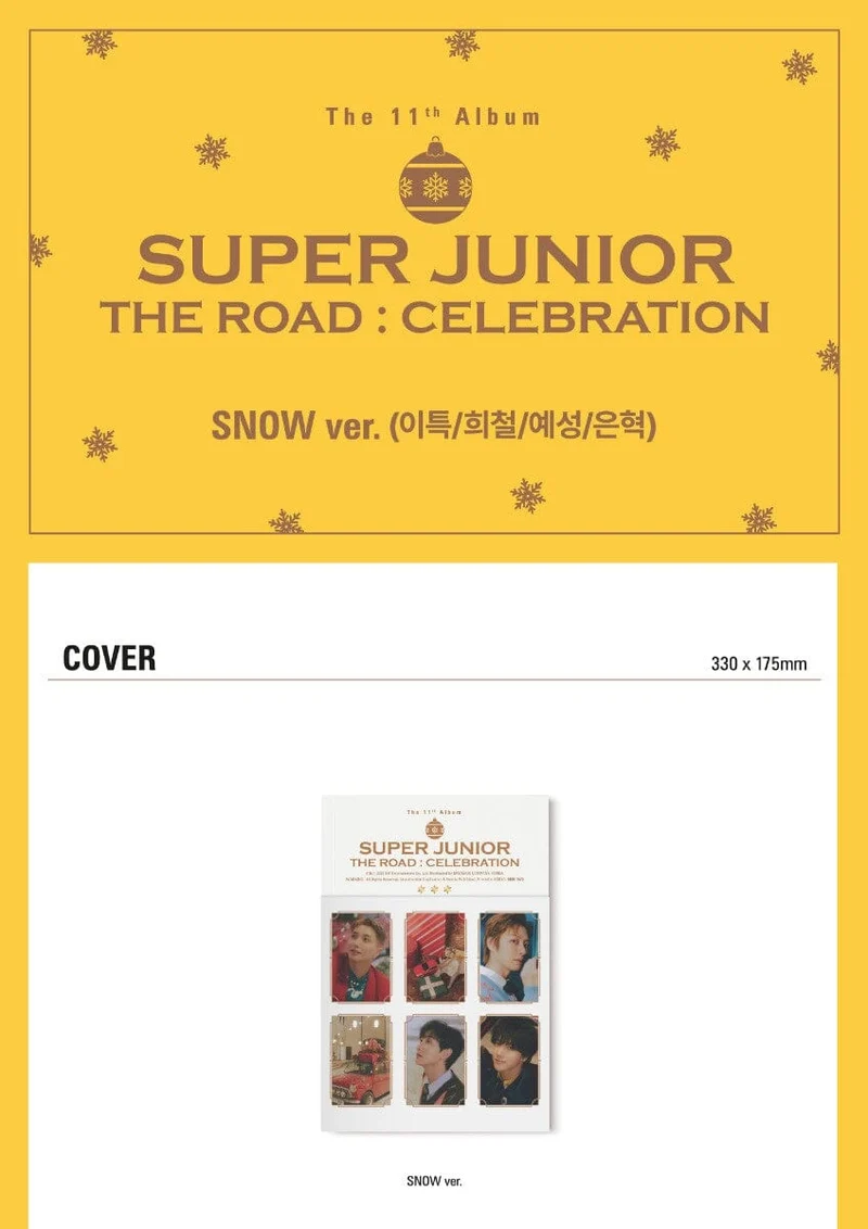 SUPER JUNIOR - THE ROAD CELEBRATION (11TH FULL ALBUM)