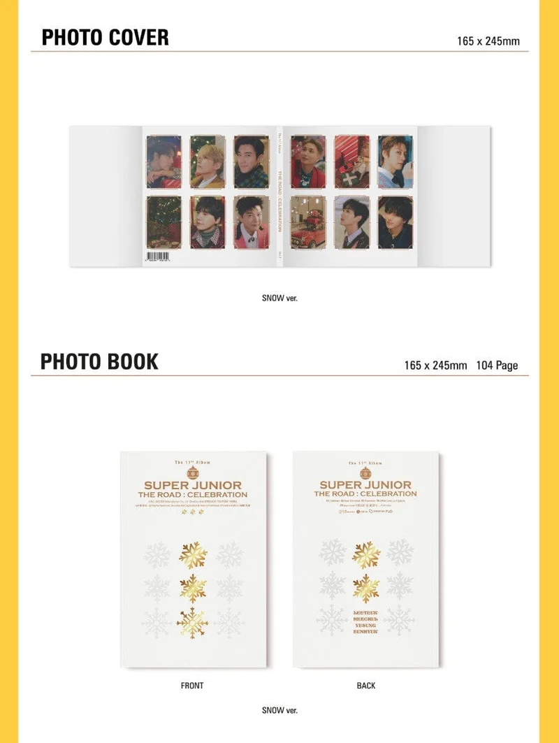 SUPER JUNIOR - THE ROAD CELEBRATION (11TH FULL ALBUM)