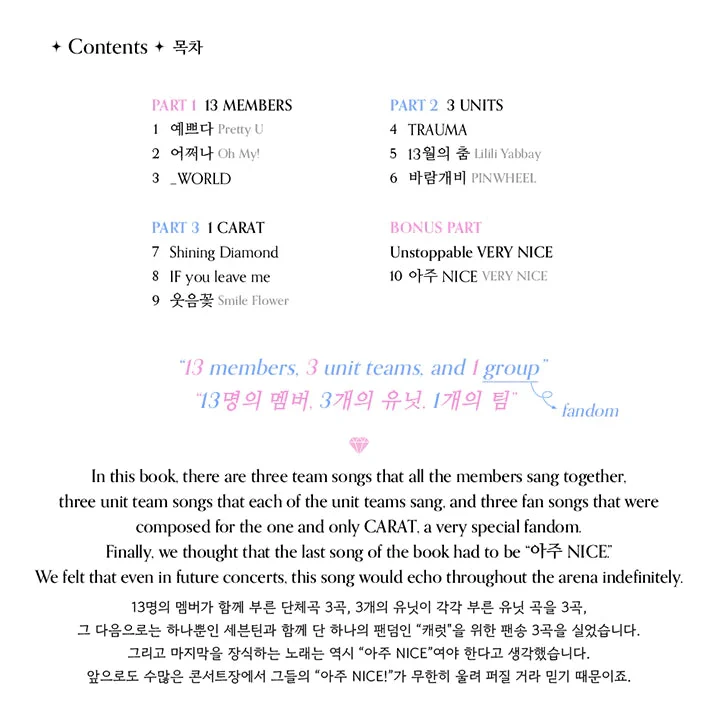 SEVENTEEN - LYRICS INSIDE
