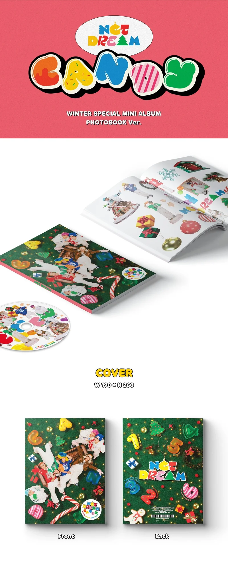 NCT DREAM - CANDY WINTER SPECIAL ALBUM (PHOTOBOOK VER)