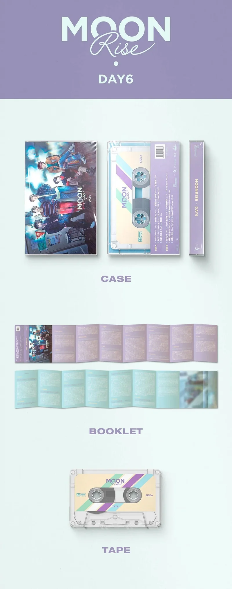 DAY6 - MOONRISE CASSETTE TAPE VER. (FULL ALBUM)