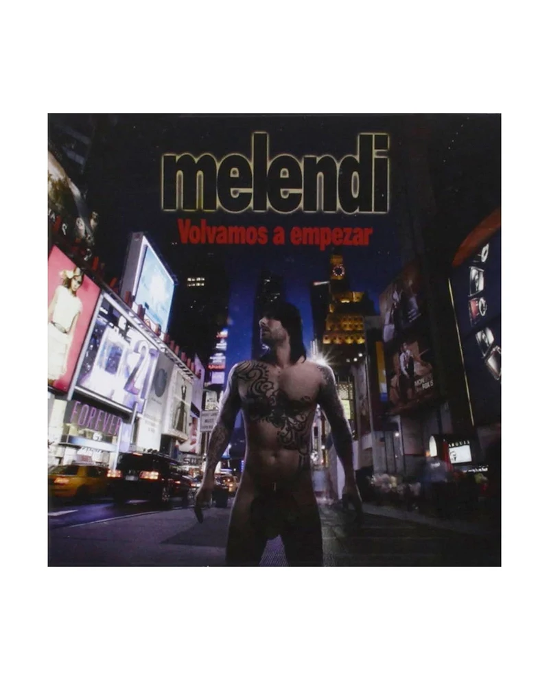 Melendi - LP Vinilo Rojo "Volvamos a empezar"