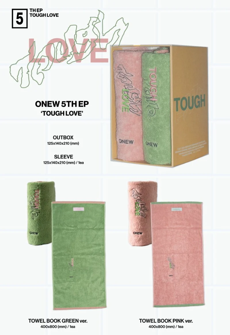 ONEW (SHINEE) - TOUGH LOVE (TOWEL BOOK VER.)