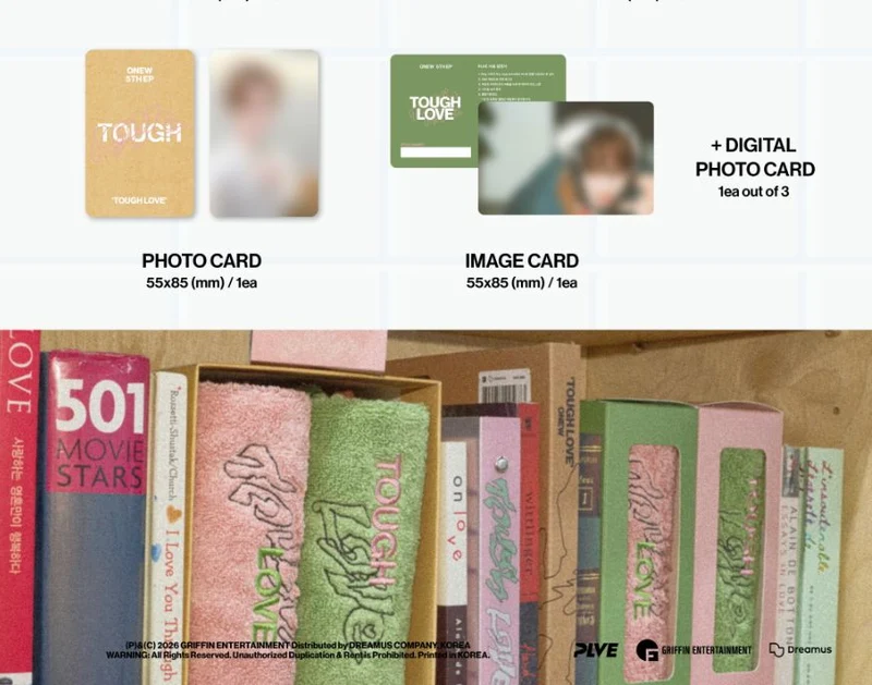 ONEW (SHINEE) - TOUGH LOVE (TOWEL BOOK VER.)