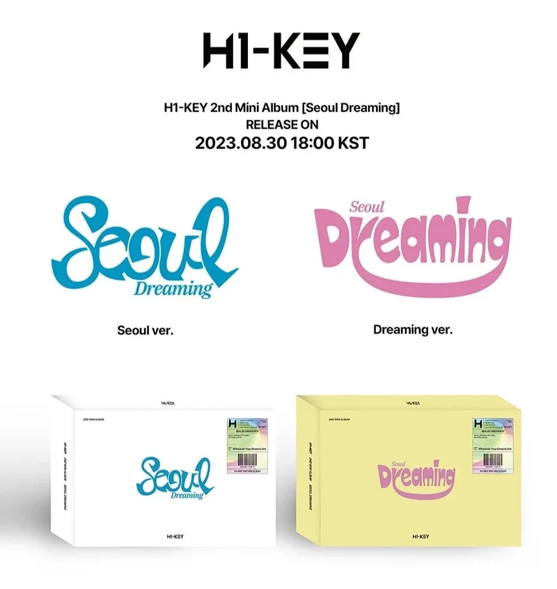 H1-KEY - SEOUL DREAMING (2ND MINI ALBUM)