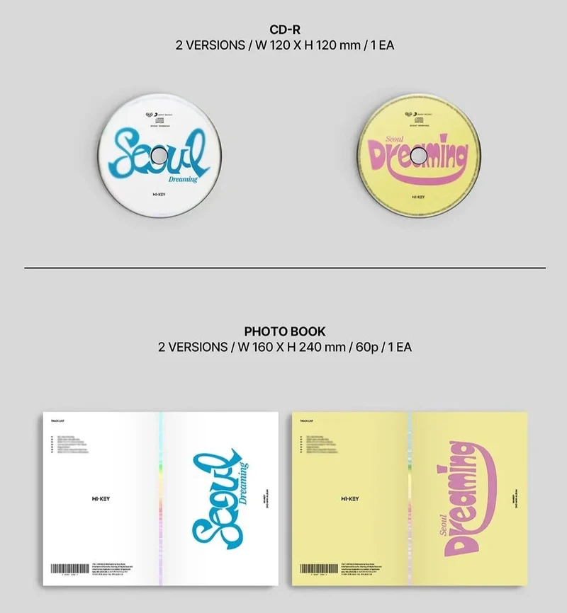 H1-KEY - SEOUL DREAMING (2ND MINI ALBUM)