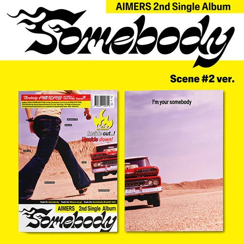 AIMERS - SOMEBODY (2ND SINGLE ALBUM)