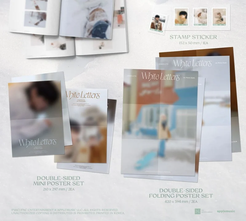 CHUEI LI YU - WHITE LETTERS (1ST PHOTO BOOK)