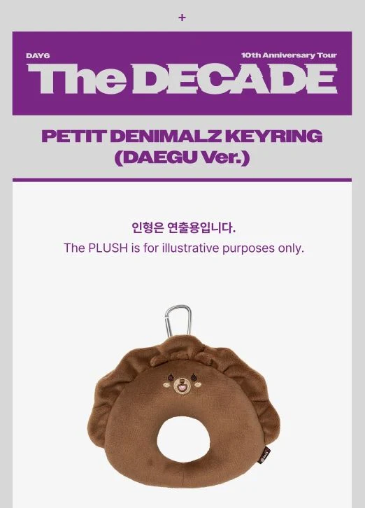 DAY6 - THE DECADE '10TH ANNIVERSARY TOUR IN DAEGU' MD