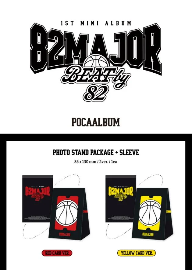 82MAJOR - BEAT BY 82 (1ST MINI ALBUM) POCA ALBUM