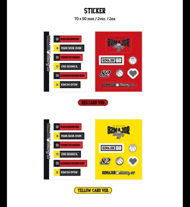 82MAJOR - BEAT BY 82 (1ST MINI ALBUM) POCA ALBUM