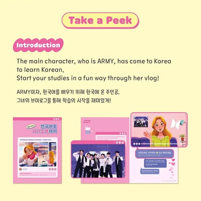 BTS - EASY KOREAN WITH BTS (NEW COLOR EDITION)