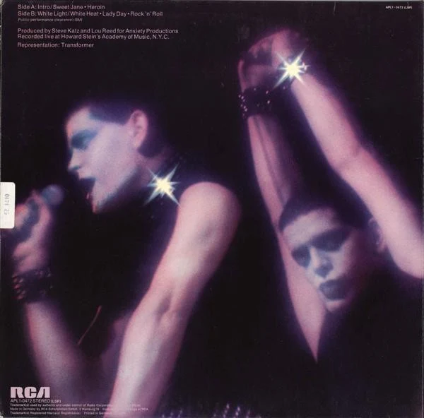 Lou Reed ‎| Rock N Roll Animal