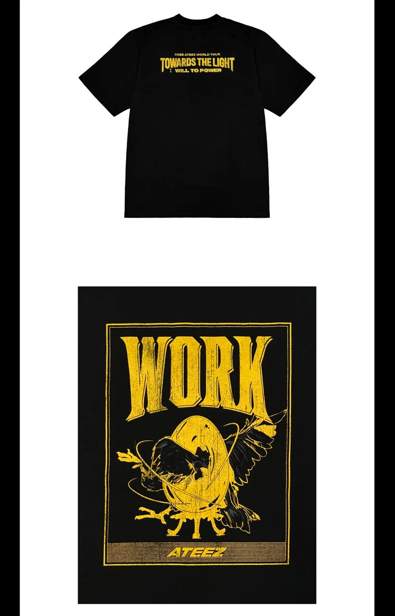 ATEEZ - T-SHIRT & HOODIE ('2025 ATEEZ WORLD TOUR IN EUROPE' MD)