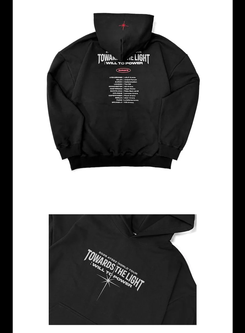 ATEEZ - T-SHIRT & HOODIE ('2025 ATEEZ WORLD TOUR IN EUROPE' MD)