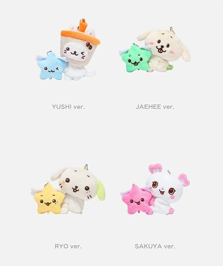 NCT WISH - FANLIGHT MINI DOLL KEY RING (ASIA TOUR 'LOG IN' MD)