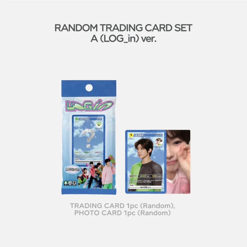 NCT WISH - RANDOM TRADING CARD SET (ASIA TOUR 'LOG IN' MD)