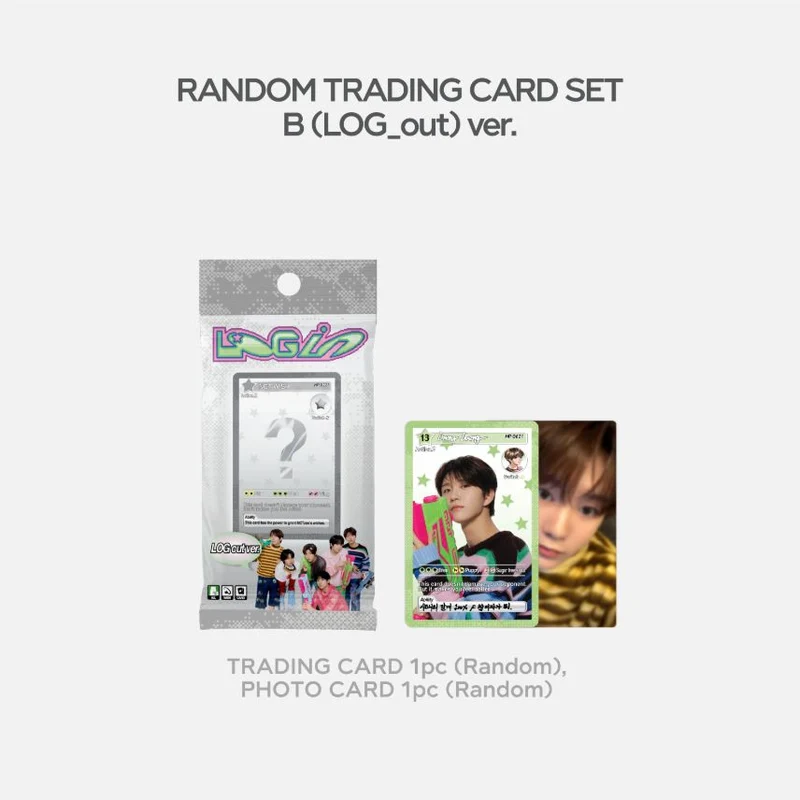 NCT WISH - RANDOM TRADING CARD SET (ASIA TOUR 'LOG IN' MD)