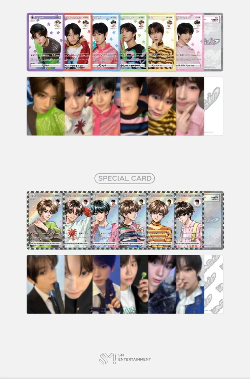NCT WISH - RANDOM TRADING CARD SET (ASIA TOUR 'LOG IN' MD)