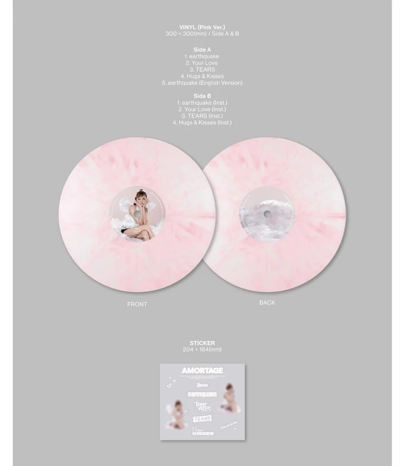 JISOO (BLACKPINK) - AMORTAGE (VINYL VER.)