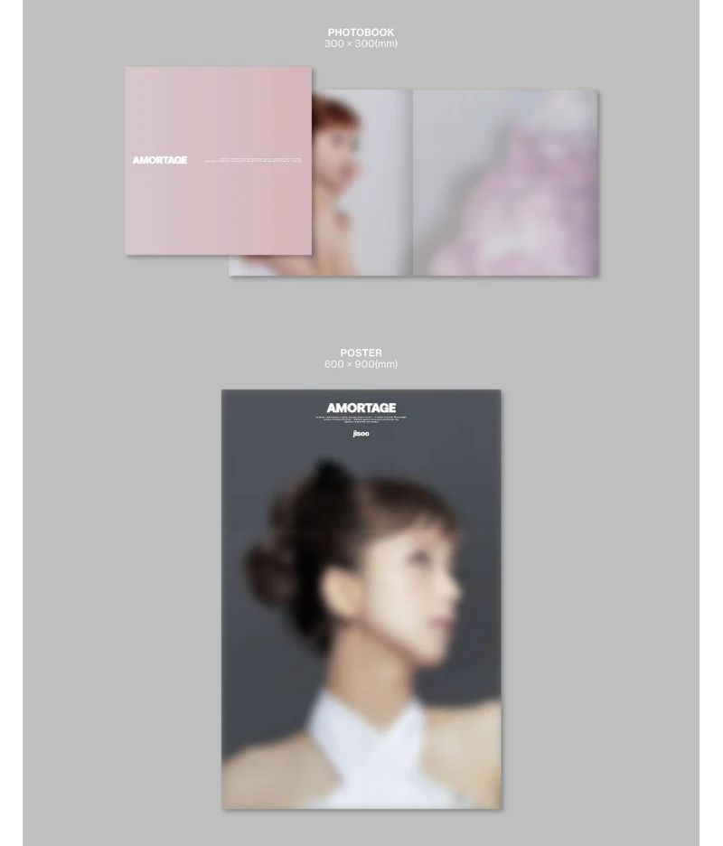 JISOO (BLACKPINK) - AMORTAGE (VINYL VER.)