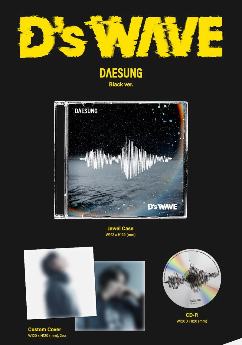 DAESUNG (BIGBANG) - D’S WAVE (BLACK VER.)