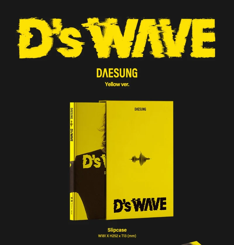 DAESUNG (BIGBANG) - D’S WAVE (YELLOW VER.)