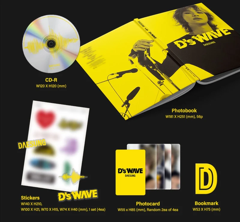 DAESUNG (BIGBANG) - D’S WAVE (YELLOW VER.)