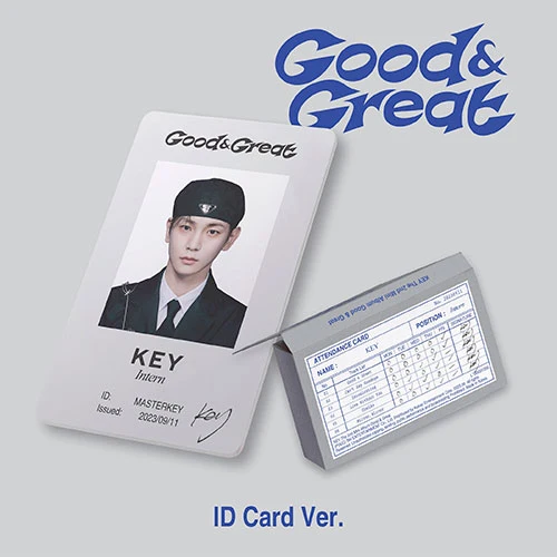 [SHINEE] Key : Good & Great : ID Card Ver.