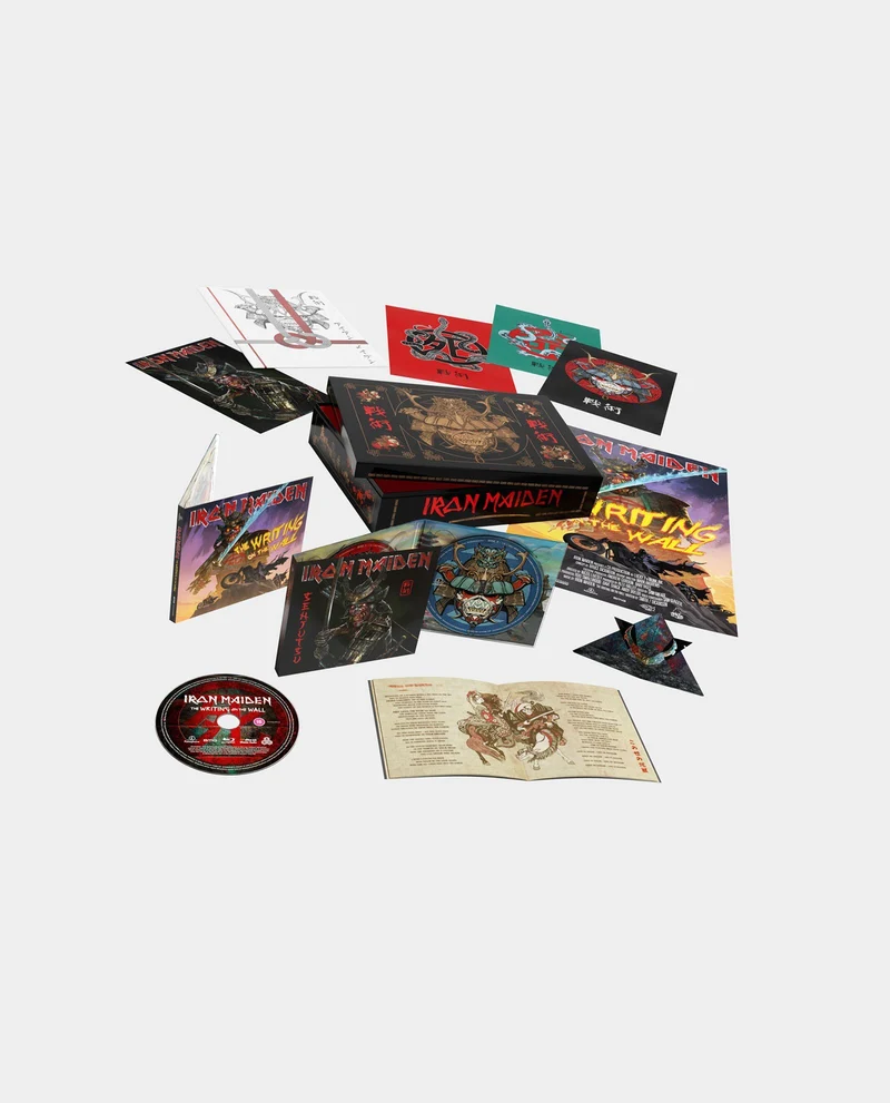 Iron Maiden - Senjutsu SUPER DELUXE BOX SET (CD, BLU RAY, MEMORABILIA EXCLUSIVA)