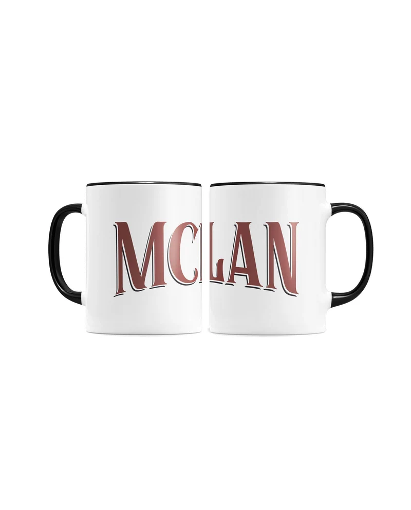 M Clan - Taza Bicolor "Logo"