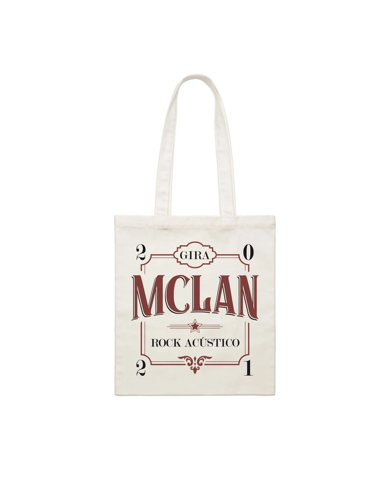 M Clan - Bolsa Tela "Gira Rock Acústico 2021"