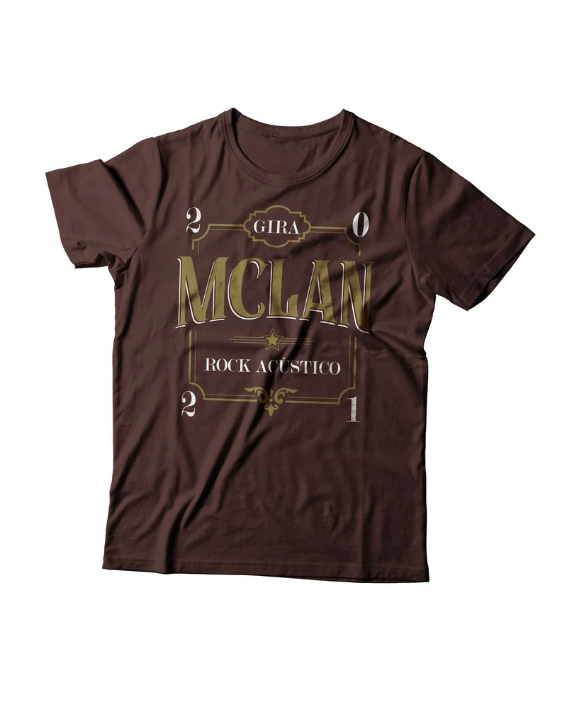 M Clan - Camiseta "Gira Rock Acústico 2021" Unisex