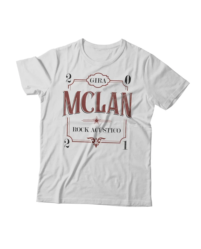M Clan - Camiseta "Gira Rock Acústico 2021" Unisex