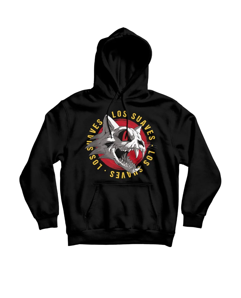 Los Suaves - Sudadera Capucha "Calavera" Unisex