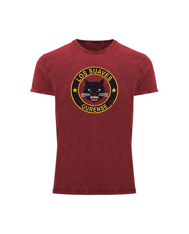 Los Suaves - Camiseta Denim Unisex Bicolor