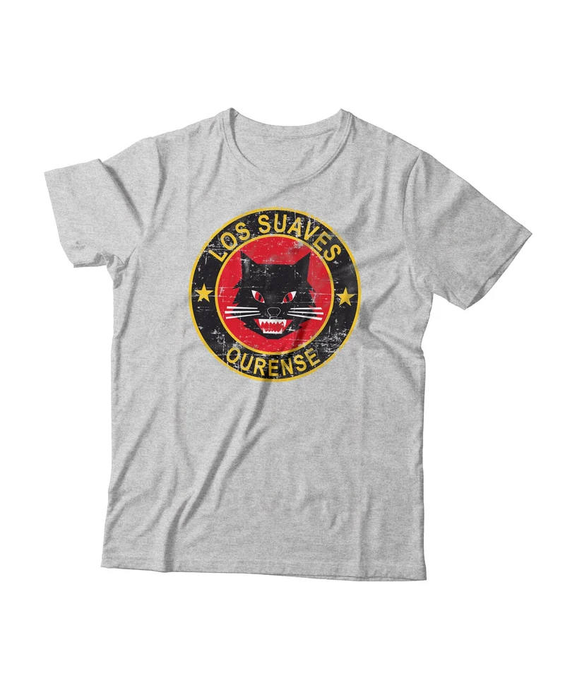 Los Suaves - Camiseta "Logo Desgastado"