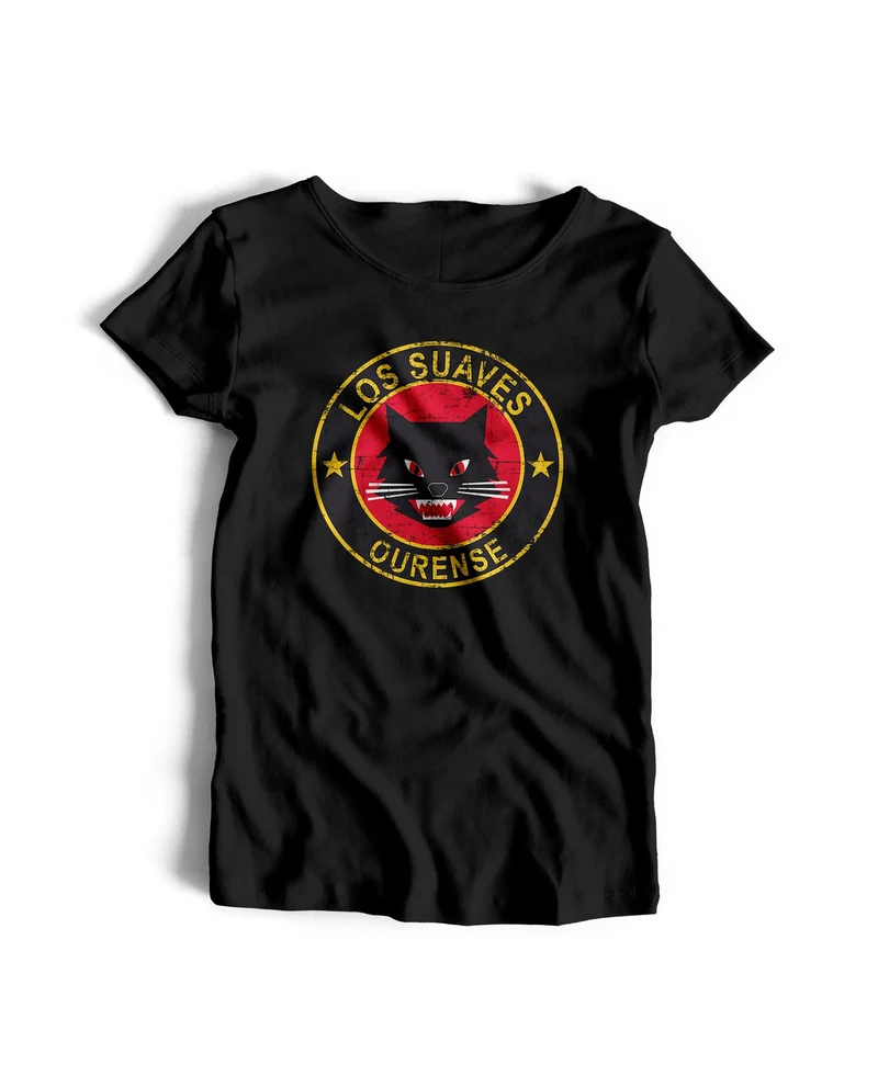 Los Suaves - Camiseta "Logo Desgastado"