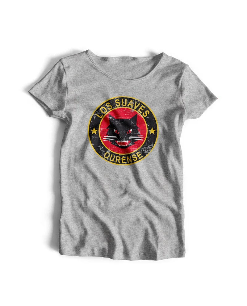 Los Suaves - Camiseta "Logo Desgastado"