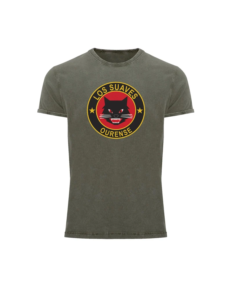 Los Suaves - Camiseta Denim "Logo" Unisex