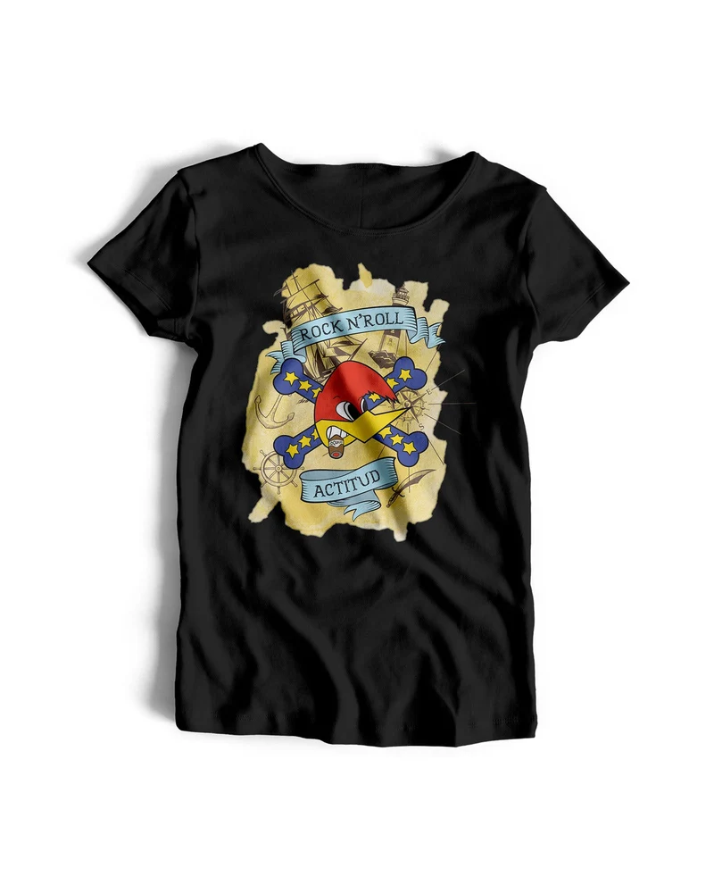 Loquillo - Camiseta "Rock & Roll Actitud I"