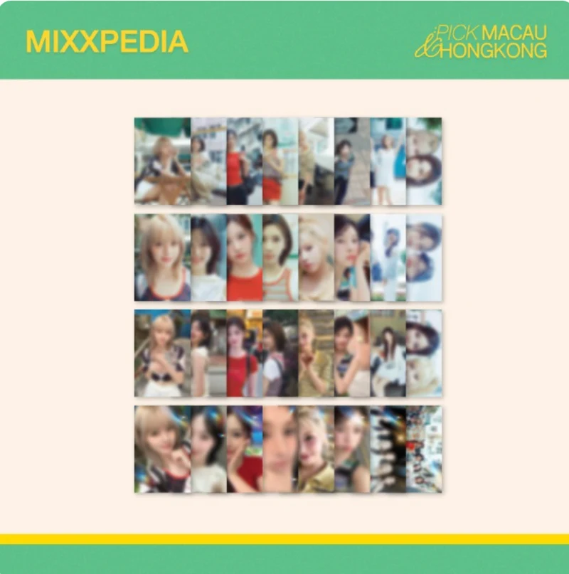 [NMIXX] MIXXPEDIA: PICK MACAU & HONGKONG : Trading Card