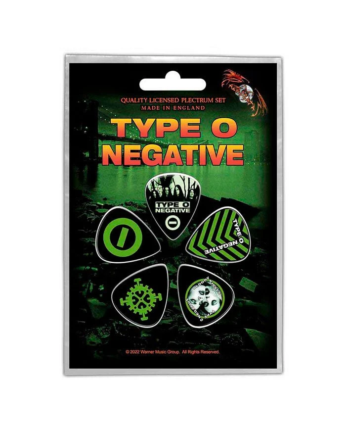 Type O Negative - Pack de púas "World Coming Down"