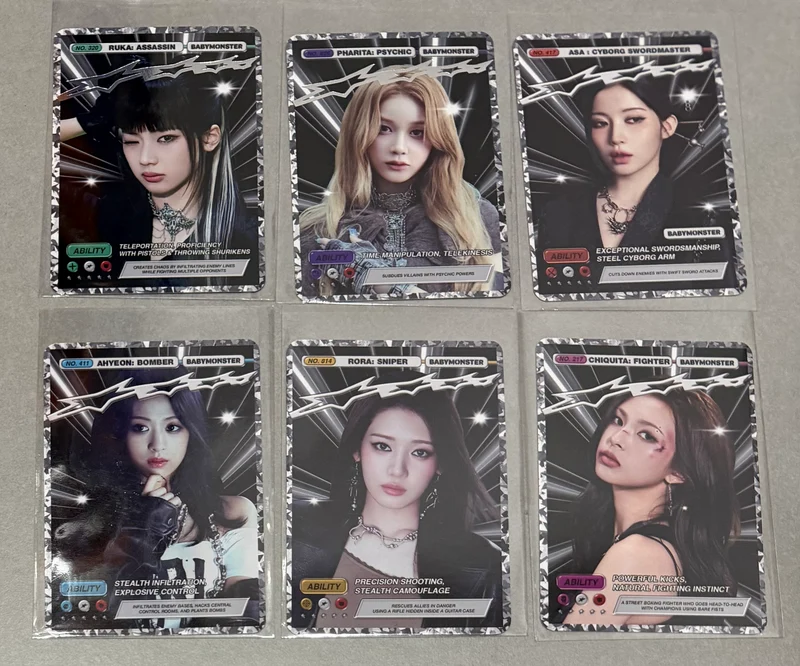 [LUCKY DRAW EVENT] [BABYMONSTER] We Go Up : Special Character Photocard