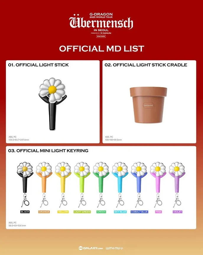 [BIGBANG] GDRAGON 2025 World Tour In Seoul Encore - Übermensch : Official MD