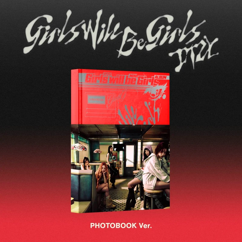 ITZY - Girls Will Be Girls (Photobook ver.) (Discounted Sealed Album)