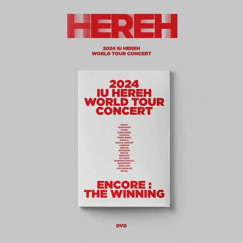 IU - 2024 IU WORLD TOUR CONCERT [ HEREH ] DVD