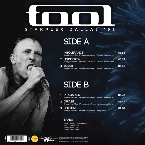 Tool | Starplex Dallas '93