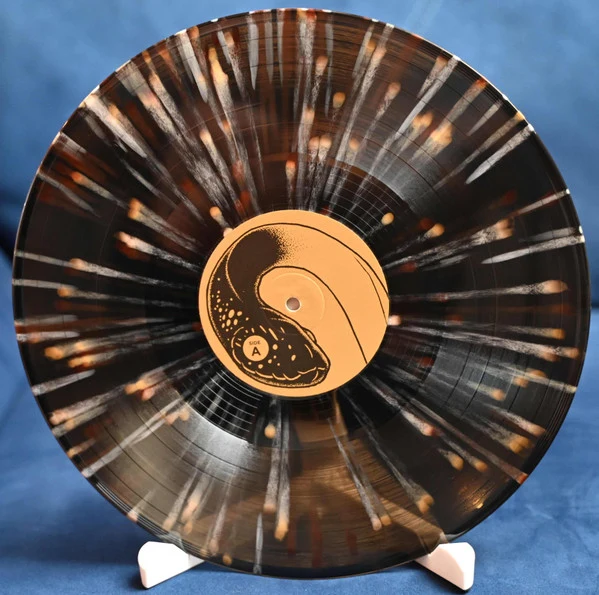 Black Tusk | Set The Dial [ Black Ice With Mustard, Bone White And Brown Splatter]